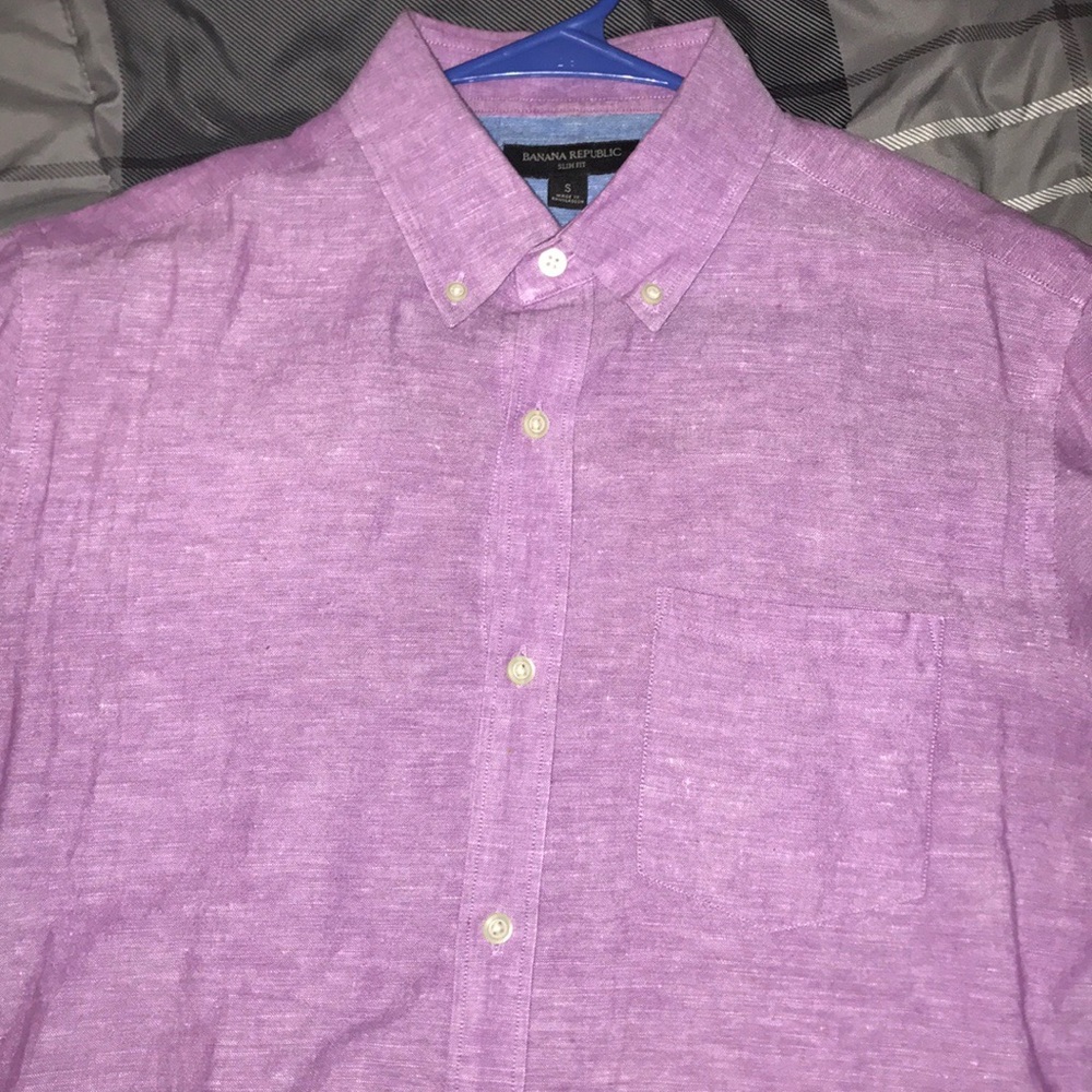 Grant Slim-Fit Chambray Shirt